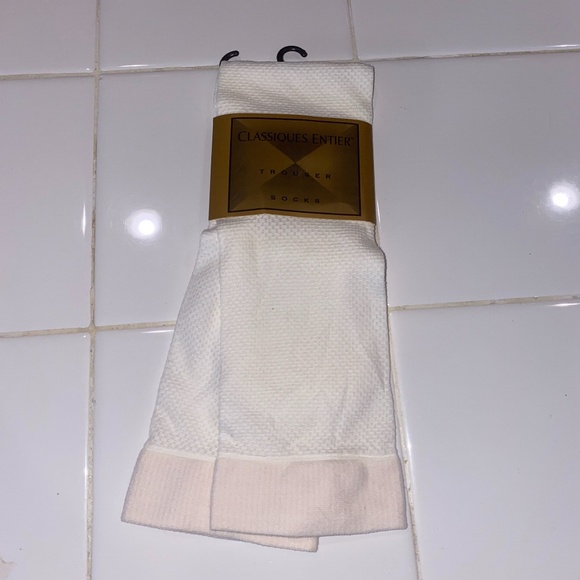 CLASSIQUES ENTIER trouser socks cream off white - Picture 1 of 2